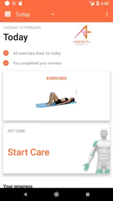 Ascenti Physio android App screenshot 3